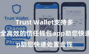 Trust Wallet支持多链下载 安全高效的信任钱包app助您快速处置金钱